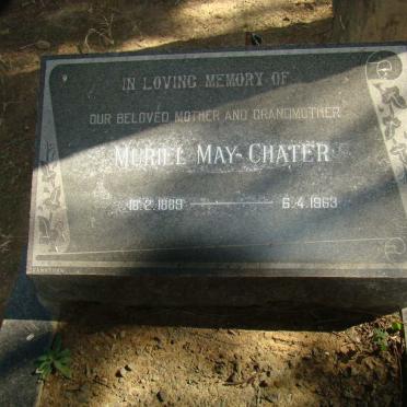 CHATER Muriel May 1889-1963