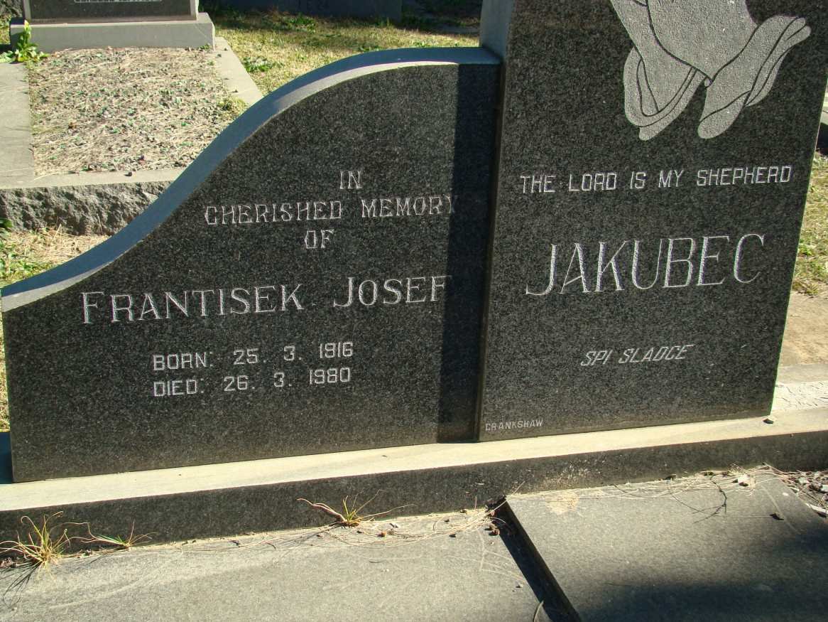 JAKUBEC Frantisek Josef 1916-1980