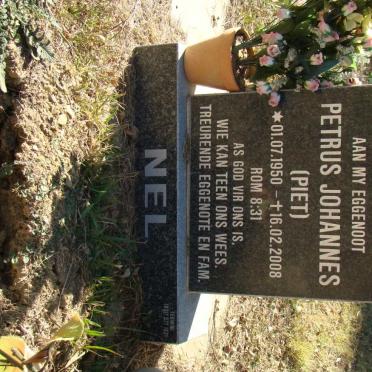 NEL Petrus Johannes 1950-2008