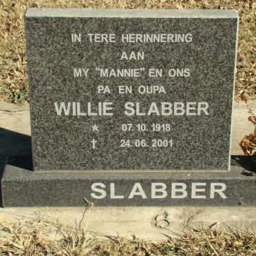 SLABBER Willie 1918-2001