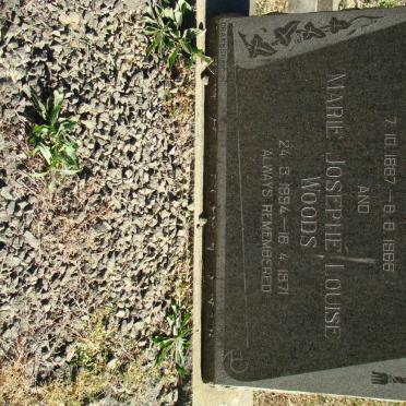 WOODS Victor Jocelyn 1887-1966 &amp; Marie Josephe Louise 1894-1971