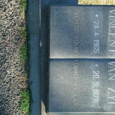 ZYL Vincent, van 1965-1978