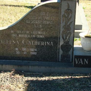 ZYL Helena Catherina, van 1924-1988