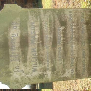 MASON William 1859-1932