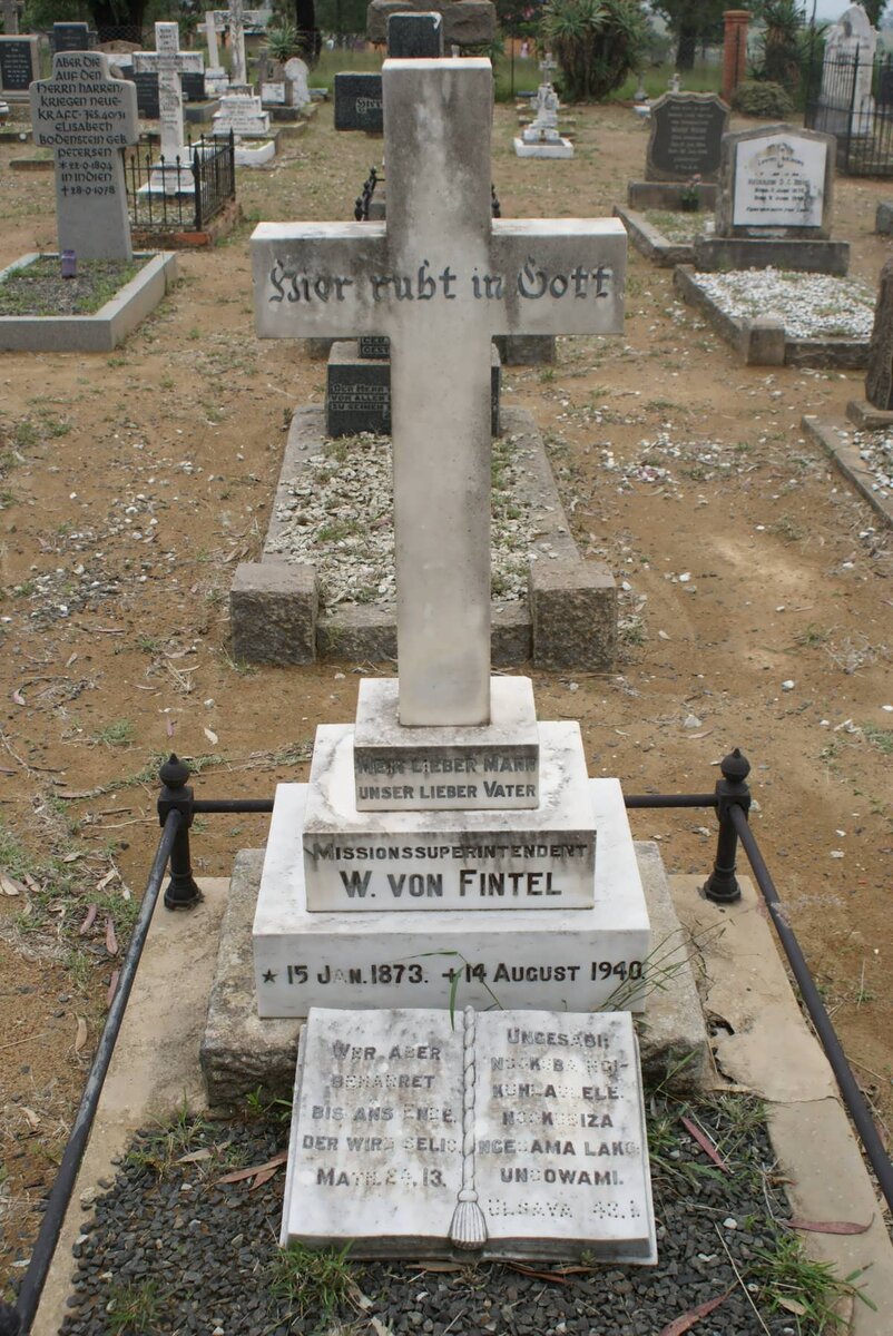 FINTEL W., von 1873-1940