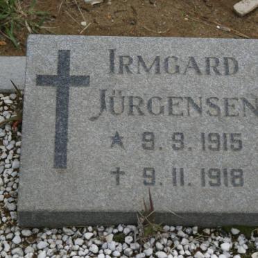 JURGENSEN Irmgaard 1915-1918