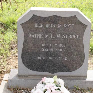 STRUCK Kathe M.L.M. 1898-1972