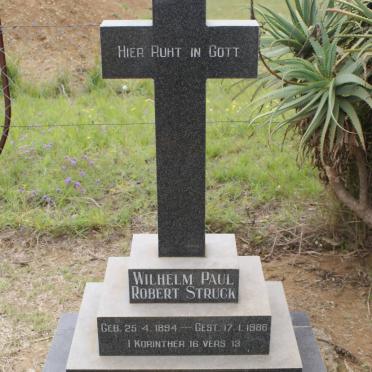 STRUCK Wilhelm Paul Robert 1894-1986