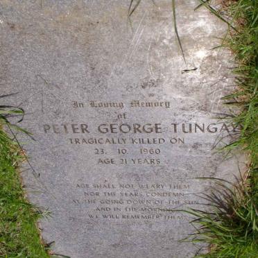 TUNGAY Peter George -1960