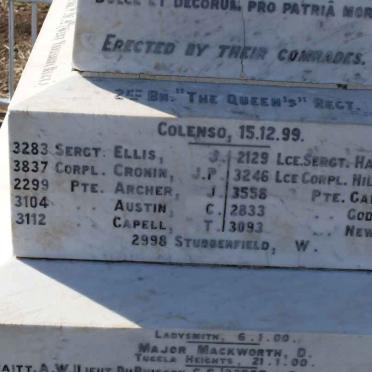 16. Memorial - 2nd Brigade 2nd Division Queens Regiment