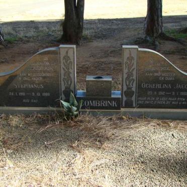 COMBRINK Stephanus 1918-1966 &amp; Ockerlina Jacoba 1912-1982