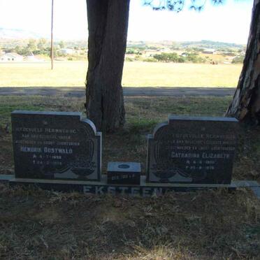 EKSTEEN Hendrik Oostwald 1898-1978 &amp; Catharina Elizabeth 1905-1976