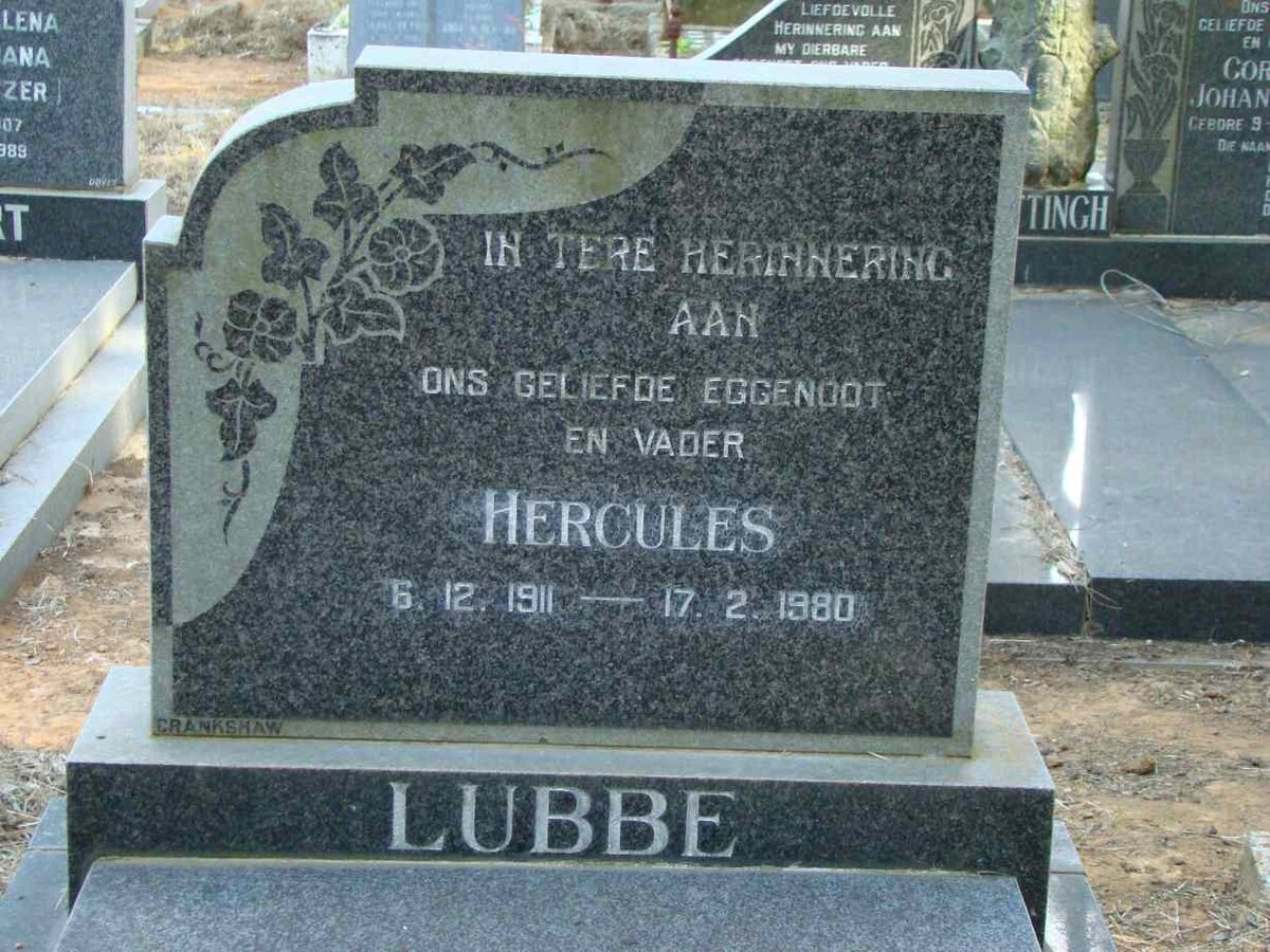 LUBBE Hercules 1911-1980