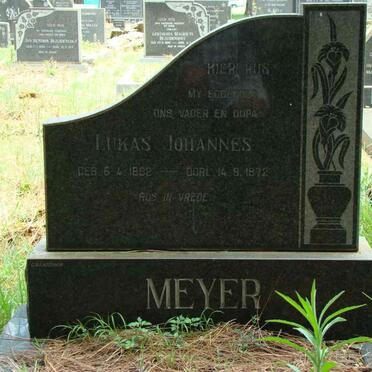 MEYER Lukas Johannes 1892-1972