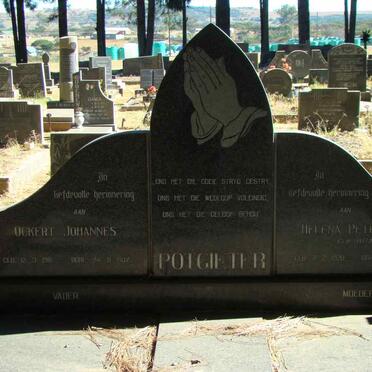 POTGIETER Ockert Johannes 1916-1987 &amp; Helena Petronella HATTING 1920-1988