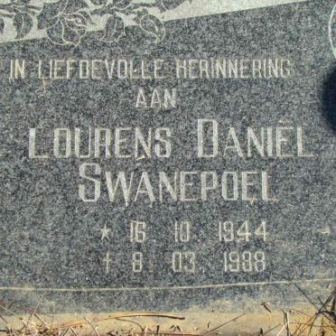 SWANEPOEL Lourens Daniel 1944-1988