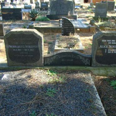 SCHEEPERS Nicholaas G. 1891-1962 &amp; Alice 1913-2001