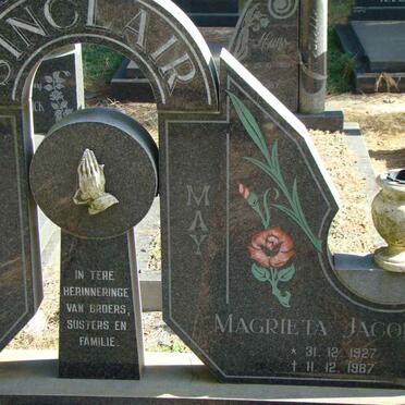 SINCLAIR Magrieta Jacomina 1927-1987