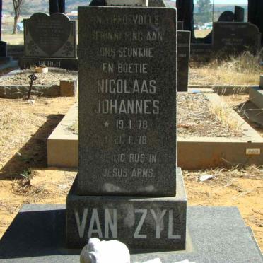 ZYL Nicolaas Johannes, van 1978-1978