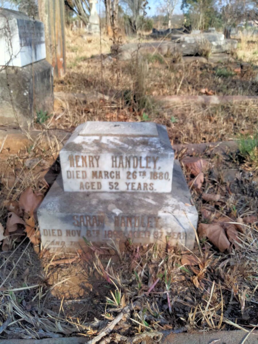 HANDLEY Henry -1880 & Sarah -1895