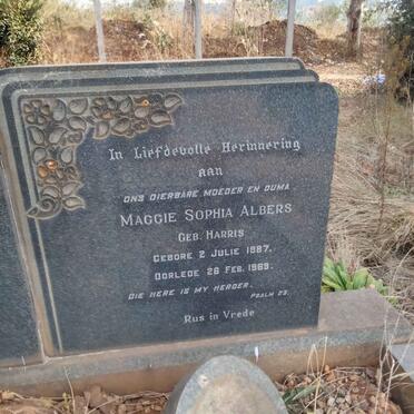 ALBERS Barend Hendrikus 1885-1951 & Maggie Sophia HARRIS 1887-1989 _3