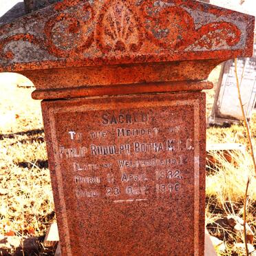 BOTHA Philip Rudolph 1832-1896