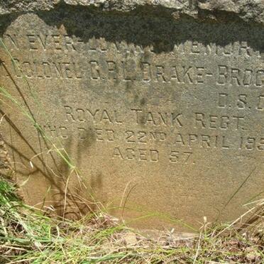 BROCKMAN G.P.L., DRAKE -1952