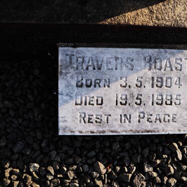 BOAST Travers 1904-1985
