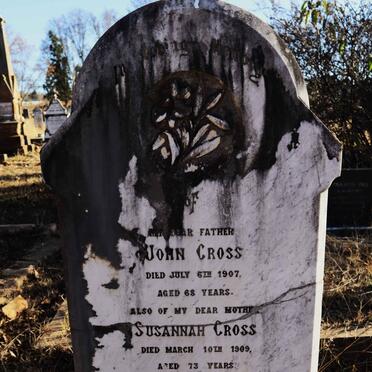 CROSS John -1907 & Susannah -1909