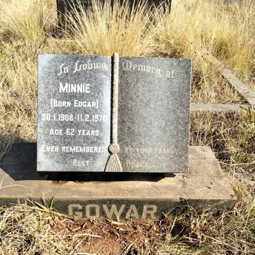 GOWAR Minnie 1908-1970