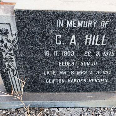 HILL C.A. 1903-1975