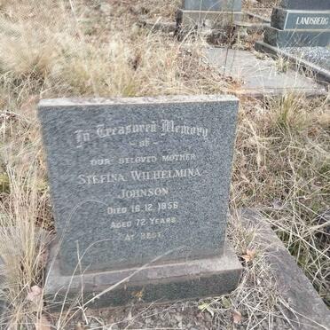 JOHNSON Stefina Wilhelmina -1956