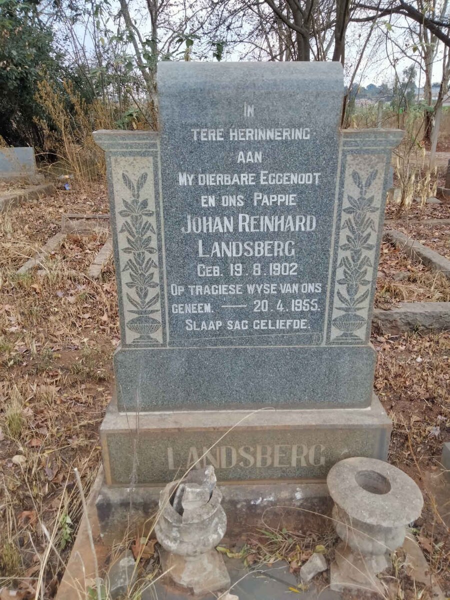 LANDSBERG Johan Reinhard 1902-1955