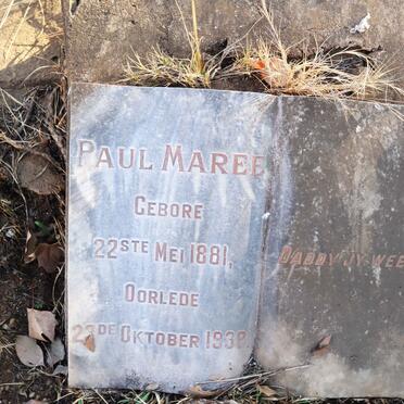 MAREE Paul 1881-1938