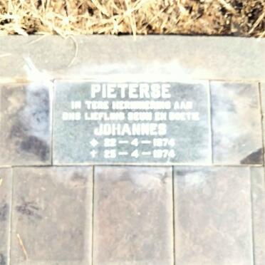 PIETERSE Johannes -1974