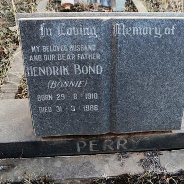 PERRY Hendrik Bond 1910-1986