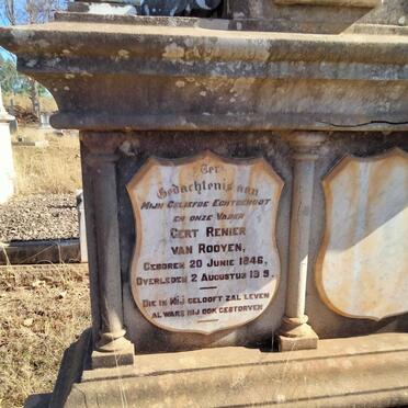 ROOYEN Gert Renier, van 1846-1919