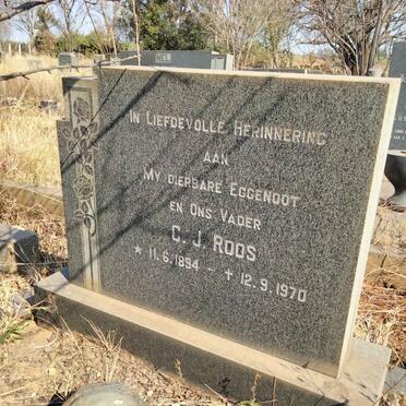 ROOS C.J. 1894-1970
