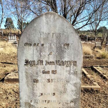 ROOYEN Ign. M, van -1921