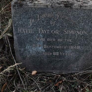 SIMPSON Katie Taylor -1946
