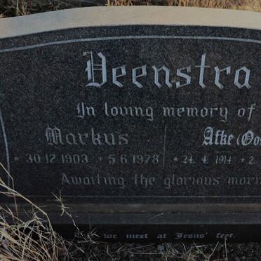 VEENSTRA Markus 1903-1978 & Atke OOSTING 1914-2007