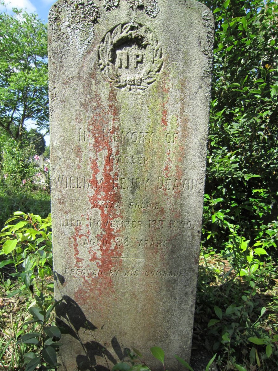 DEAVIN William Henry-1900