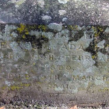 FORD Mary Amy 1880-1881
