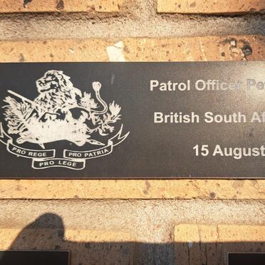 BRITLAND Peter -1976