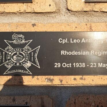 VELLA Leo Anthony 1938-2018