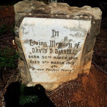 BIRRELL David D. 1860-1912