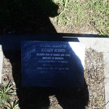 SCHMID Andrew 1973-1997