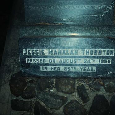 THORNTON Jessie Mahalah -1956