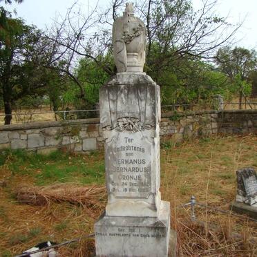 CRONJE Hermanus Bernardus 1862-1925