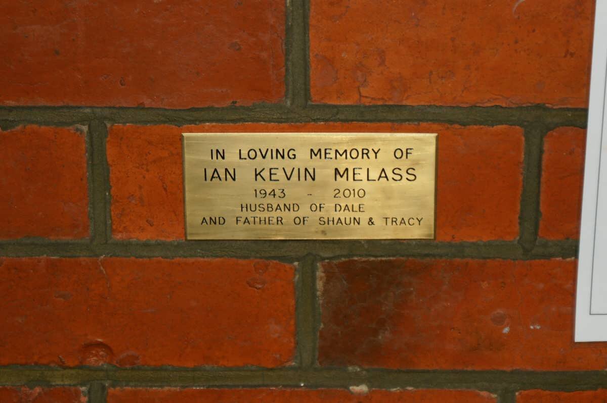 MELASS Ian Kevin 1943-2010
